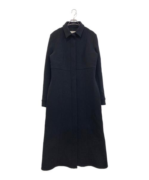 JIL SANDER（ジルサンダー）JIL SANDER (ジルサンダー) ウールロングコート ネイビー サイズ:40の古着・服飾アイテム