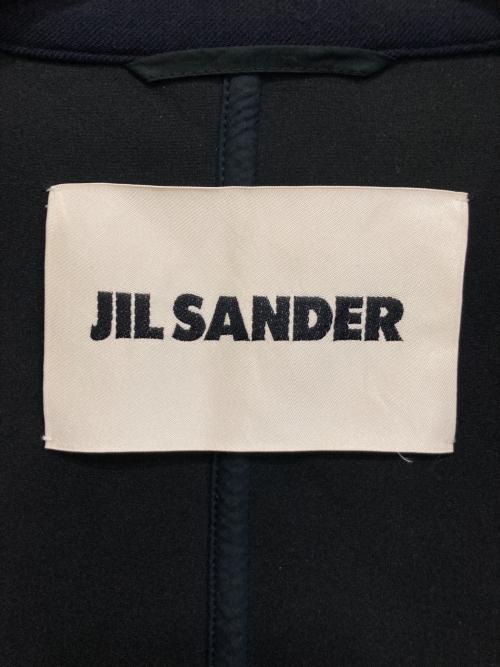 JIL SANDER（ジルサンダー）JIL SANDER (ジルサンダー) ウールロングコート ネイビー サイズ:40の古着・服飾アイテム