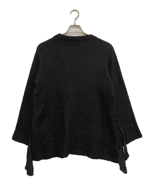 MM6 Maison Margiela（エムエムシックスメゾンマルジェラ）MM6 Maison Margiela (エムエムシックスメゾンマルジェラ) モヘア混ニット　S52GP0091 ブラック サイズ:Mの古着・服飾アイテム
