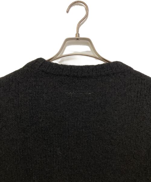 MM6 Maison Margiela（エムエムシックスメゾンマルジェラ）MM6 Maison Margiela (エムエムシックスメゾンマルジェラ) モヘア混ニット　S52GP0091 ブラック サイズ:Mの古着・服飾アイテム