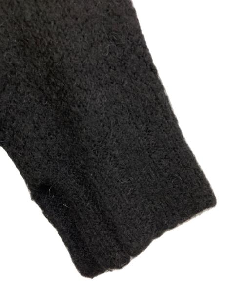 MM6 Maison Margiela（エムエムシックスメゾンマルジェラ）MM6 Maison Margiela (エムエムシックスメゾンマルジェラ) モヘア混ニット　S52GP0091 ブラック サイズ:Mの古着・服飾アイテム