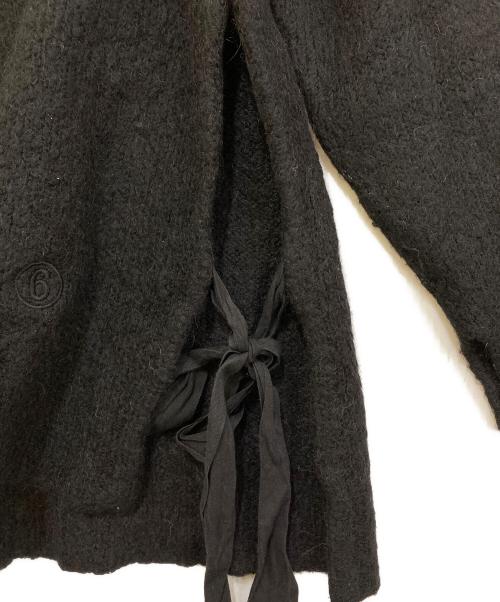 MM6 Maison Margiela（エムエムシックスメゾンマルジェラ）MM6 Maison Margiela (エムエムシックスメゾンマルジェラ) モヘア混ニット　S52GP0091 ブラック サイズ:Mの古着・服飾アイテム