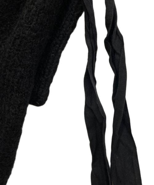 MM6 Maison Margiela（エムエムシックスメゾンマルジェラ）MM6 Maison Margiela (エムエムシックスメゾンマルジェラ) モヘア混ニット　S52GP0091 ブラック サイズ:Mの古着・服飾アイテム
