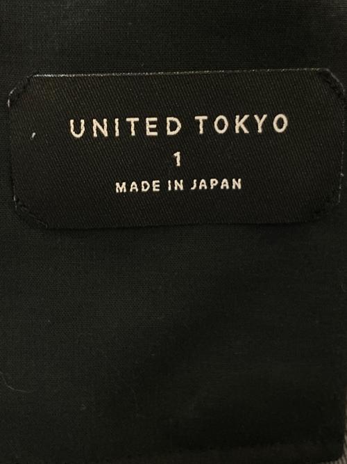 UNITED TOKYO（ユナイテッドトーキョー）UNITED TOKYO (ユナイテッドトーキョー) バイカラーコンビパンツ　143540013 ブラック サイズ:1の古着・服飾アイテム