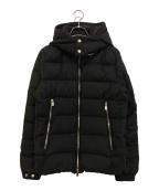 TATRASタトラス）の古着「DOMIZIANO ウール フーディー ダウンジャケット」｜ブラック