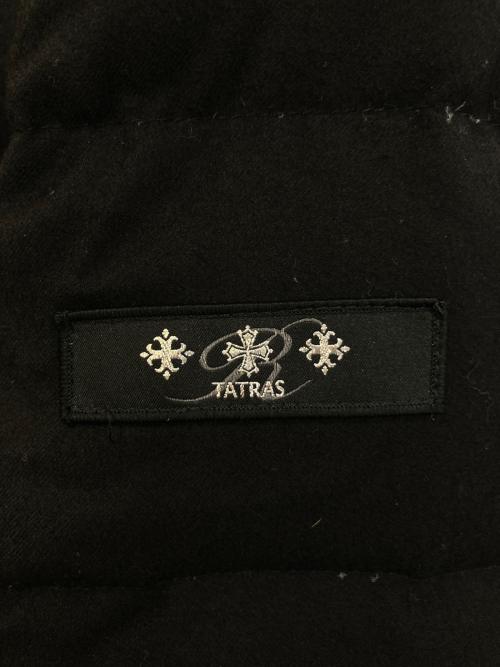 TATRAS（タトラス）TATRAS (タトラス) DOMIZIANO ウール フーディー ダウンジャケット ブラック サイズ:2の古着・服飾アイテム