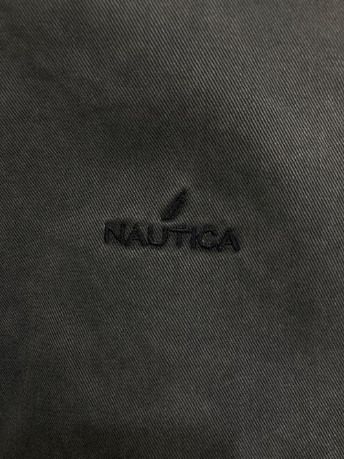 NAUTICA（ノーティカ）NAUTICA (ノーティカ) 中綿クラッシュドチノジップブルゾン　253-1541 グレー サイズ:Mの古着・服飾アイテム