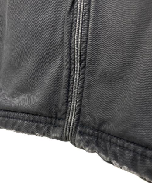 NAUTICA（ノーティカ）NAUTICA (ノーティカ) 中綿クラッシュドチノジップブルゾン　253-1541 グレー サイズ:Mの古着・服飾アイテム