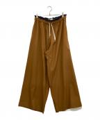 MARNIマルニ）の古着「イージーパンツ」｜ブラウン