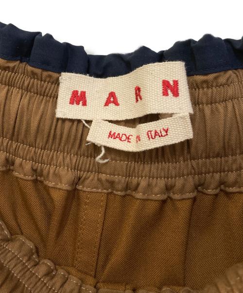 MARNI（マルニ）MARNI (マルニ) イージーパンツ ブラウン サイズ:40の古着・服飾アイテム