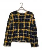 COMME des GARCONS HOMME PLUSコムデギャルソンオムプリュス）の古着「04AW ローゲージニット　PN-N019」｜ブラック