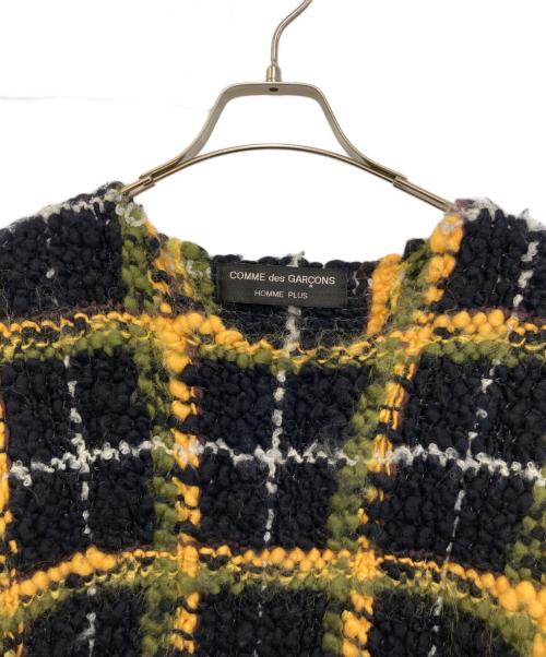 COMME des GARCONS HOMME PLUS（コムデギャルソンオムプリュス）COMME des GARCONS HOMME PLUS (コムデギャルソンオムプリュス) 04AW ローゲージニット　PN-N019 ブラック サイズ:-(実寸参照)の古着・服飾アイテム