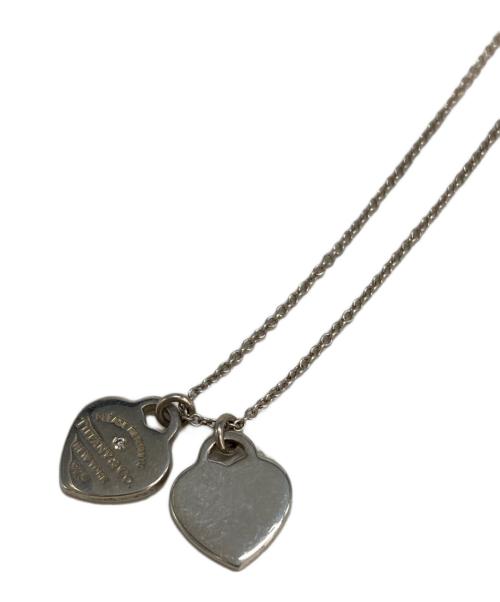 TIFFANY & Co.（ティファニー アンド コー）TIFFANY & Co. (ティファニー アンド コー) ダブルハートペンダントネックレスの古着・服飾アイテム
