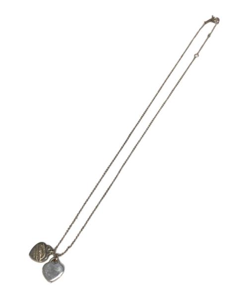 TIFFANY & Co.（ティファニー アンド コー）TIFFANY & Co. (ティファニー アンド コー) ダブルハートペンダントネックレスの古着・服飾アイテム