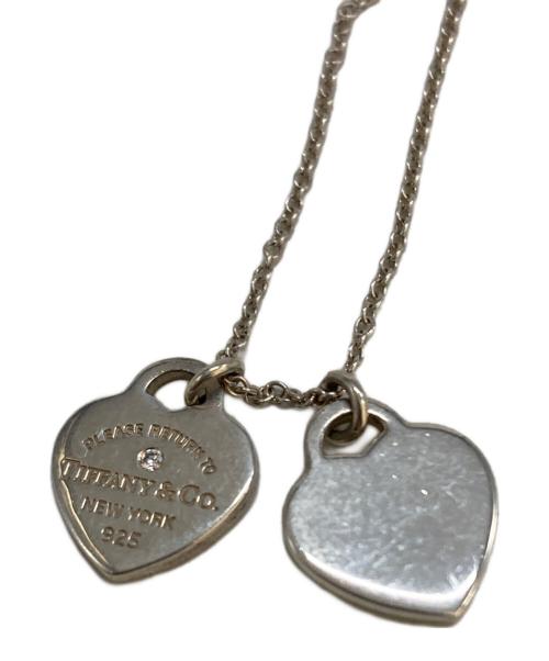 TIFFANY & Co.（ティファニー アンド コー）TIFFANY & Co. (ティファニー アンド コー) ダブルハートペンダントネックレスの古着・服飾アイテム