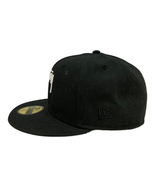 stussy（ステューシー）stussy (ステューシー) New Era (ニューエラ) 59FIFTY 8BALL STOCK ブラックの古着・服飾アイテム