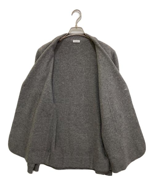 JIL SANDER（ジルサンダー）JIL SANDER (ジルサンダー) ウールニットジャケット グレー サイズ:44の古着・服飾アイテム