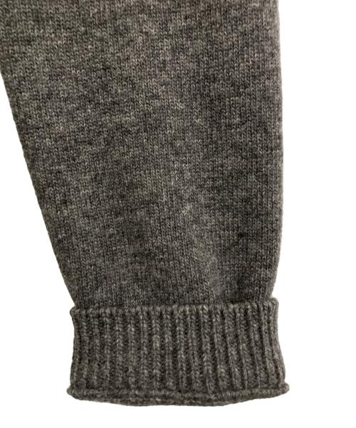 JIL SANDER（ジルサンダー）JIL SANDER (ジルサンダー) ウールニットジャケット グレー サイズ:44の古着・服飾アイテム