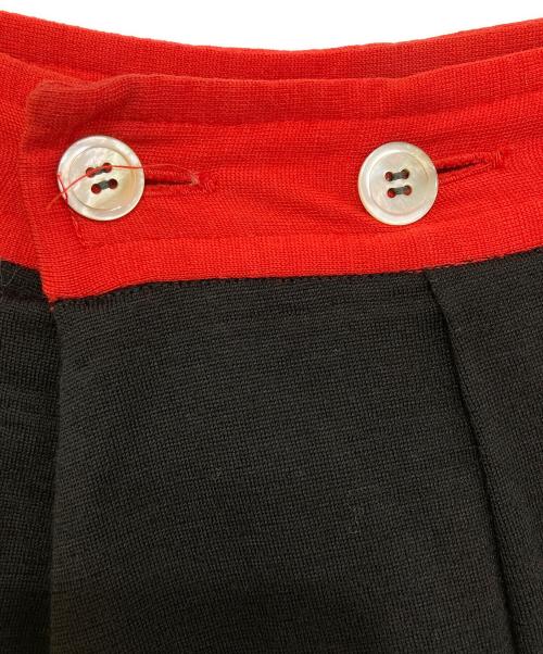 COMME des GARCONS（コムデギャルソン）COMME des GARCONS (コムデギャルソン) 80's ウエスト切替ラップデザインサルエルパンツ ブラック サイズ:Sの古着・服飾アイテム