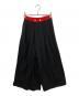 COMME des GARCONS（コムデギャルソン）の古着「80's ウエスト切替ラップデザインサルエルパンツ」｜ブラック