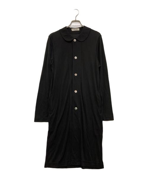 ROBE DE CHAMBRE COMME DES GARCONS（ローブドシャンブル コムデギャルソン）ROBE DE CHAMBRE COMME DES GARCONS (ローブドシャンブル コムデギャルソン) 90's 丸襟ロングシャツ ブラック サイズ:-の古着・服飾アイテム