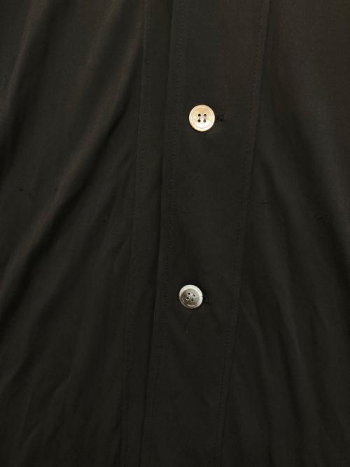 ROBE DE CHAMBRE COMME DES GARCONS（ローブドシャンブル コムデギャルソン）ROBE DE CHAMBRE COMME DES GARCONS (ローブドシャンブル コムデギャルソン) 90's 丸襟ロングシャツ ブラック サイズ:-の古着・服飾アイテム