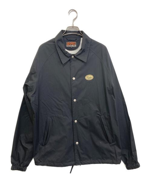 AT-DIRTY（アットダーティ）AT-DIRTY (アットダーティ) Waterproof Coach Jacket ブラック サイズ:Mの古着・服飾アイテム