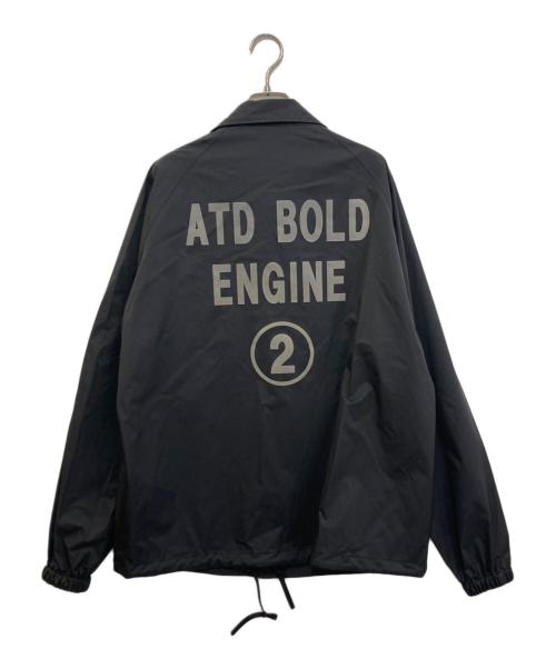 AT-DIRTY（アットダーティ）AT-DIRTY (アットダーティ) Waterproof Coach Jacket ブラック サイズ:Mの古着・服飾アイテム