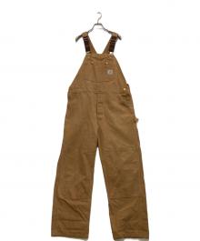 CarHartt（カーハート）の古着「80‘Sダブルニーオーバーオール」｜ブラウン
