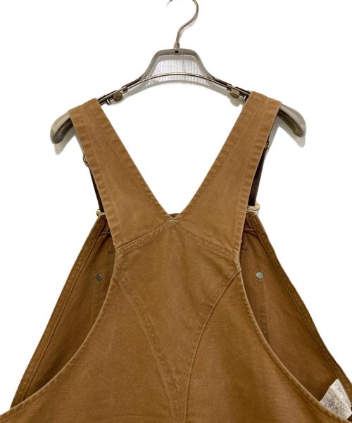 CarHartt（カーハート）CarHartt (カーハート) 80‘Sダブルニーオーバーオール ブラウン サイズ:40の古着・服飾アイテム