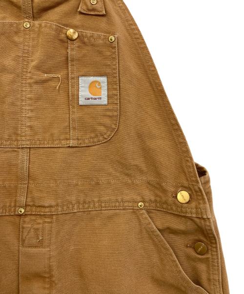 CarHartt（カーハート）CarHartt (カーハート) 80‘Sダブルニーオーバーオール ブラウン サイズ:40の古着・服飾アイテム