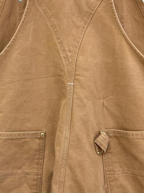 CarHartt（カーハート）CarHartt (カーハート) 80‘Sダブルニーオーバーオール ブラウン サイズ:40の古着・服飾アイテム