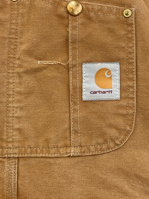 CarHartt（カーハート）CarHartt (カーハート) 80‘Sダブルニーオーバーオール ブラウン サイズ:40の古着・服飾アイテム