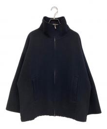 ETRE TOKYO（エトレトウキョウ）の古着「メルトンスタンドネックリバーブルゾン　1225602089-0」｜ネイビー