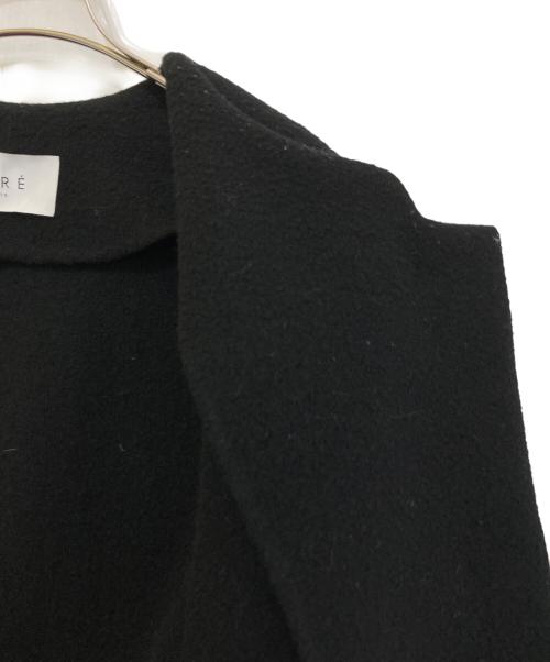 ETRE TOKYO（エトレトウキョウ）ETRE TOKYO (エトレトウキョウ) ウールリバーコクーンコート　1224600022-0 ブラック サイズ:Sの古着・服飾アイテム