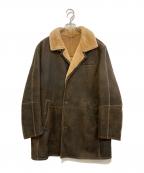 GIMO'Sジモス）の古着「ムートンジャケット」｜ブラウン