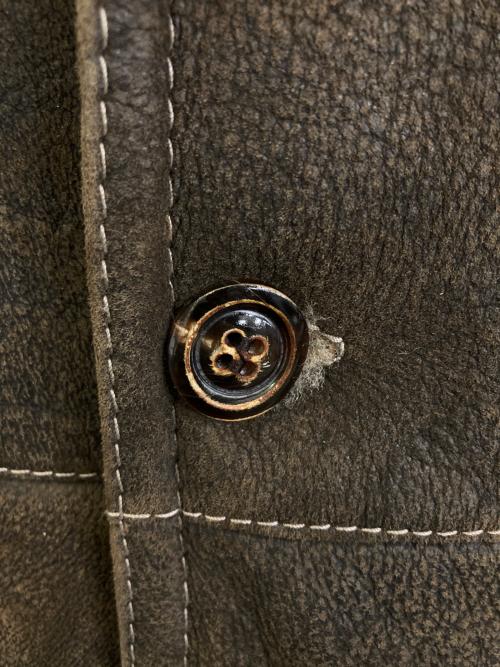 GIMO'S（ジモス）GIMO'S (ジモス) ムートンジャケット ブラウン サイズ:実寸参照の古着・服飾アイテム