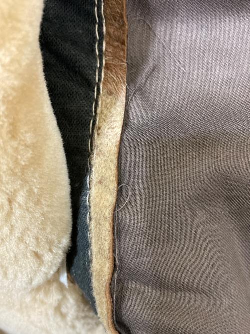 GIMO'S（ジモス）GIMO'S (ジモス) ムートンジャケット ブラウン サイズ:実寸参照の古着・服飾アイテム