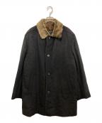 GIMO'Sジモス）の古着「ヴァージンウールコート」｜ブラック