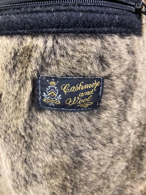 GIMO'S（ジモス）GIMO'S (ジモス) ヴァージンウールコート ブラック サイズ:実寸参照の古着・服飾アイテム