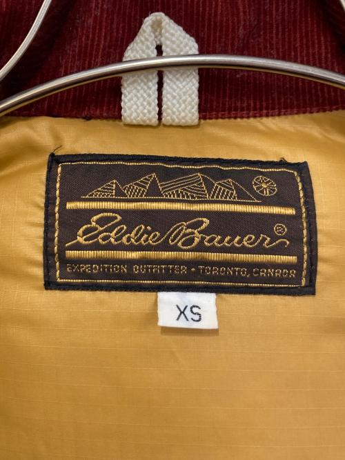 Eddie Bauer（エディーバウアー）Eddie Bauer (エディーバウアー) ダウンジャケット レッド サイズ:XSの古着・服飾アイテム