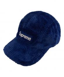 SUPREME（シュプリーム）の古着「swirl fleece camp cap」｜ネイビー