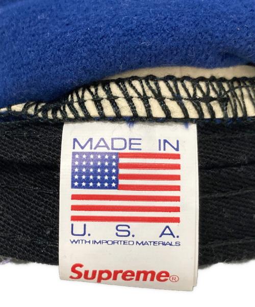 SUPREME（シュプリーム）SUPREME (シュプリーム) swirl fleece camp cap ネイビーの古着・服飾アイテム