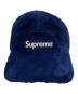 中古・古着 SUPREME (シュプリーム) swirl fleece camp cap ネイビー：8000円