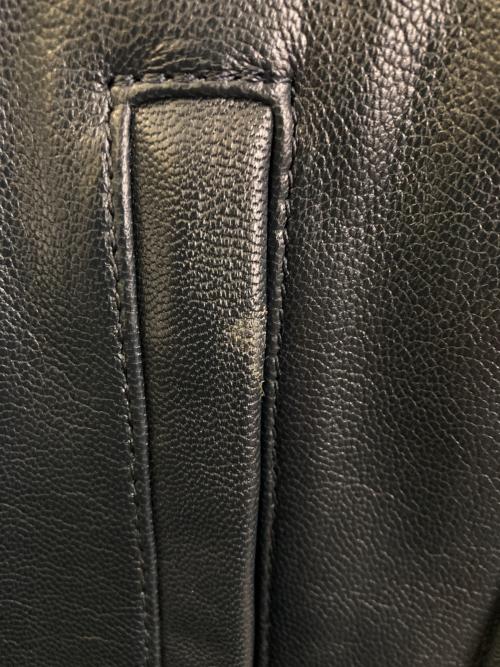 KADOYA（カドヤ）KADOYA (カドヤ) DTレザーベスト ネイビー サイズ:Lの古着・服飾アイテム