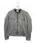 KADOYA（カドヤ）の古着「バイカージャケット」｜グレー