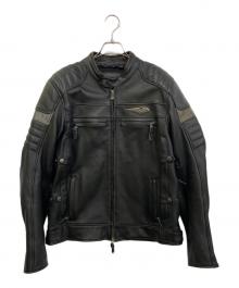 HARLEY-DAVIDSON（ハーレーダビッドソン）の古着「ライディングジャケット」｜ブラック