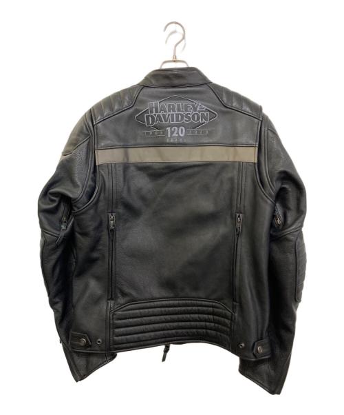 HARLEY-DAVIDSON（ハーレーダビッドソン）HARLEY-DAVIDSON (ハーレーダビッドソン) ライディングジャケット ブラック サイズ:Mの古着・服飾アイテム