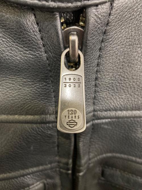 HARLEY-DAVIDSON（ハーレーダビッドソン）HARLEY-DAVIDSON (ハーレーダビッドソン) ライディングジャケット ブラック サイズ:Mの古着・服飾アイテム