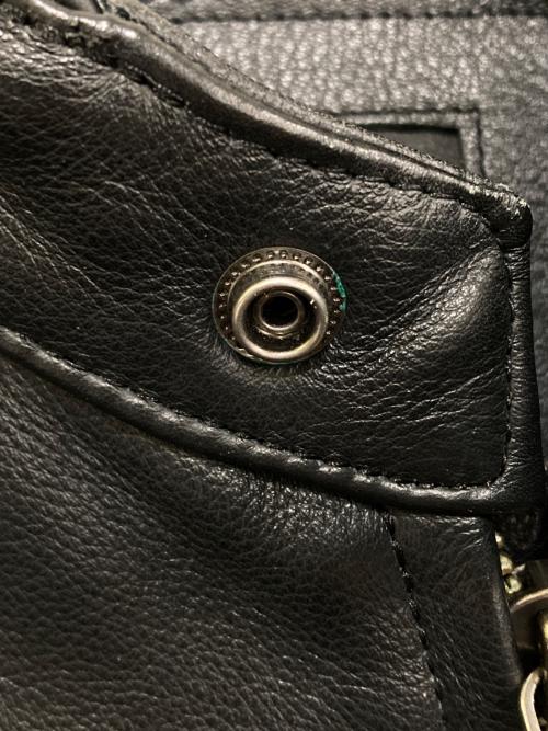 HARLEY-DAVIDSON（ハーレーダビッドソン）HARLEY-DAVIDSON (ハーレーダビッドソン) ライディングジャケット ブラック サイズ:Mの古着・服飾アイテム